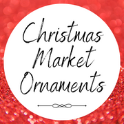 Vintage Whales Ceramic Ornament, Vintage Nautical Decor | Christmas Market Ornaments