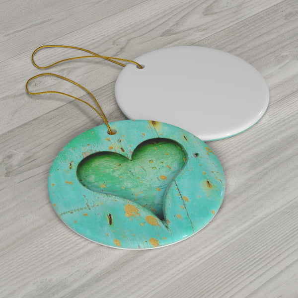 Cottage Heart Ceramic Ornament