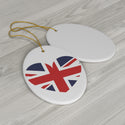 British Heart Ceramic Ornament UK