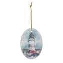 Spanish Lighthouse Ceramic Ornament