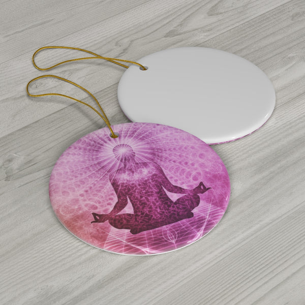 Buddha Meditation Ceramic Ornament