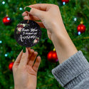 Thanks Mom I Turned out Awesome Ceramic Ornament by Nature's Glow