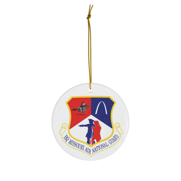 HQ Missouri Air National Guard Ceramic Ornament - Custom Order x 12