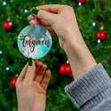 Forgiven Easter Ceramic Ornament by Nature's Glow