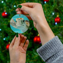 Sea Turtle Ceramic Ornament