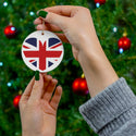 British Heart Ceramic Ornament UK