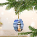 Bixham Lighthouse Watercolor Ceramic Ornament