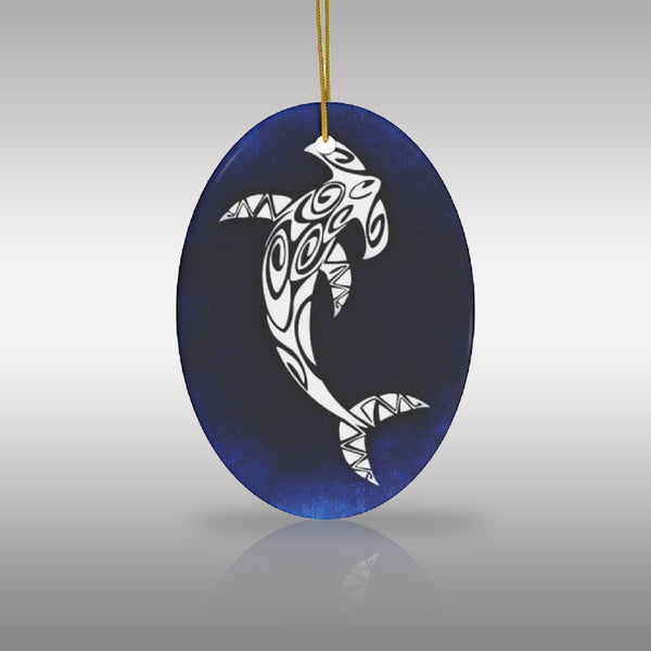 Hammerhead Shark Pacific Northwest Ceramic Ornament