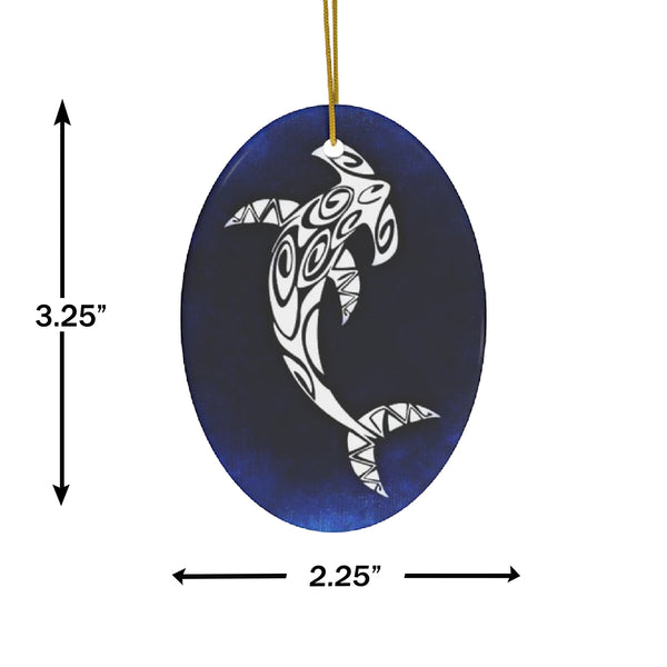 Hammerhead Shark Pacific Northwest Ceramic Ornament