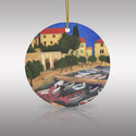 Mediterranean Acrylic Ceramic Ornament
