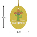 Nacho Camper Ceramic Ornament by Nature's Glow