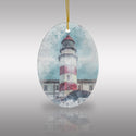 Spanish Lighthouse Ceramic Ornament