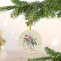 Tropical State of Mind Ceramic Ornament by Nature's Glow