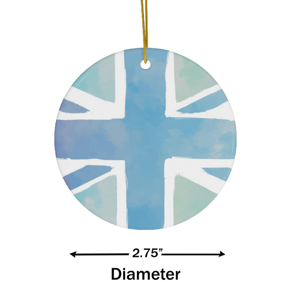 Union Jack British Flag Ceramic Ornaments