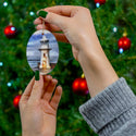 Bixham Lighthouse Watercolor Ceramic Ornament