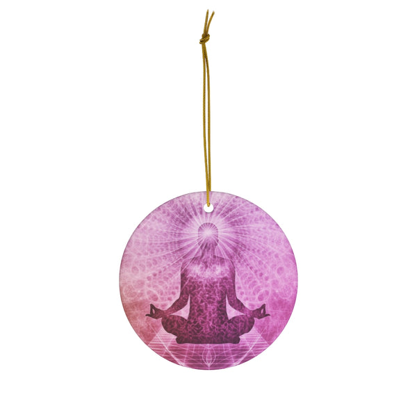 Buddha Meditation Ceramic Ornament
