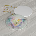 Vintage Watercolor Butterfly Ornament by Nature's Glow
