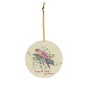 Tropical State of Mind Ceramic Ornament by Nature's Glow