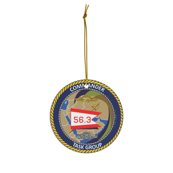 CTF 56.3 Ceramic Ornament - Custom Order - Single