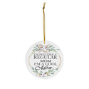 Cool Mom Ceramic Ornament by Nature's Glow